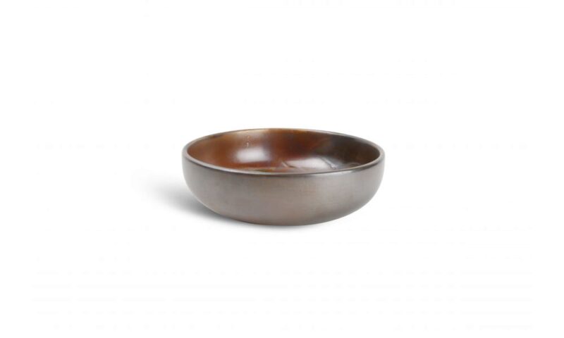 F2D ESCURA SALAD BOWL 20XHT6.5CM DARK BROWN - 604019