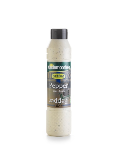 VANDEMOORTELE SAUCE PEPPER-POIVRE TUBE 1L
