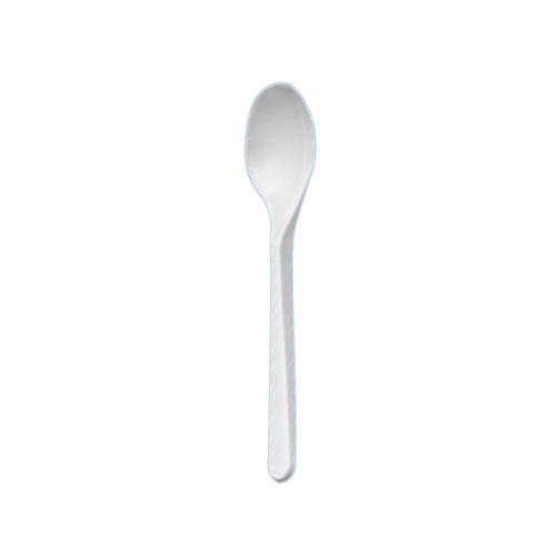 REUSABLE TEASPOON SERVIPACK PLASTIC WHITE 12.5CM 50PCS