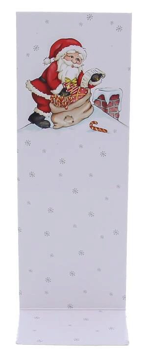 *FF*CARTONNETTE PERE NOELJAKU 77X50X215MM  PAQUET DE 50 PCES