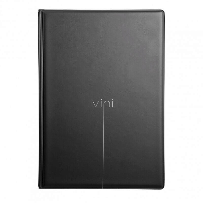 A4 RISTO LINE "VINI" BLACK MENU