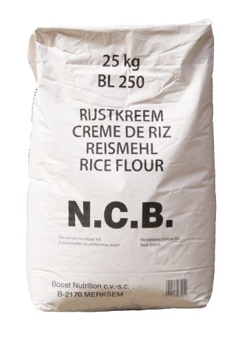 RIJSTKREEM IN POEDER 25KG = KG