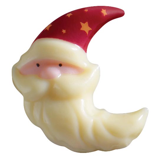 060529 PCB SANTA CLAUS MOON CB 4.2X3.9 CM 96PCES ***S/CD***