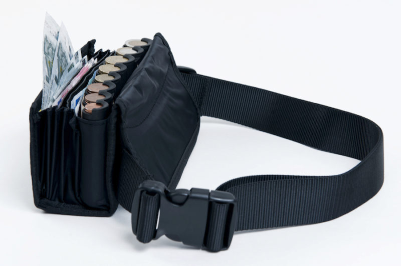 EURO PORTEFEUILLE 8 TUBE NYLON EUROWALLETS=STUK