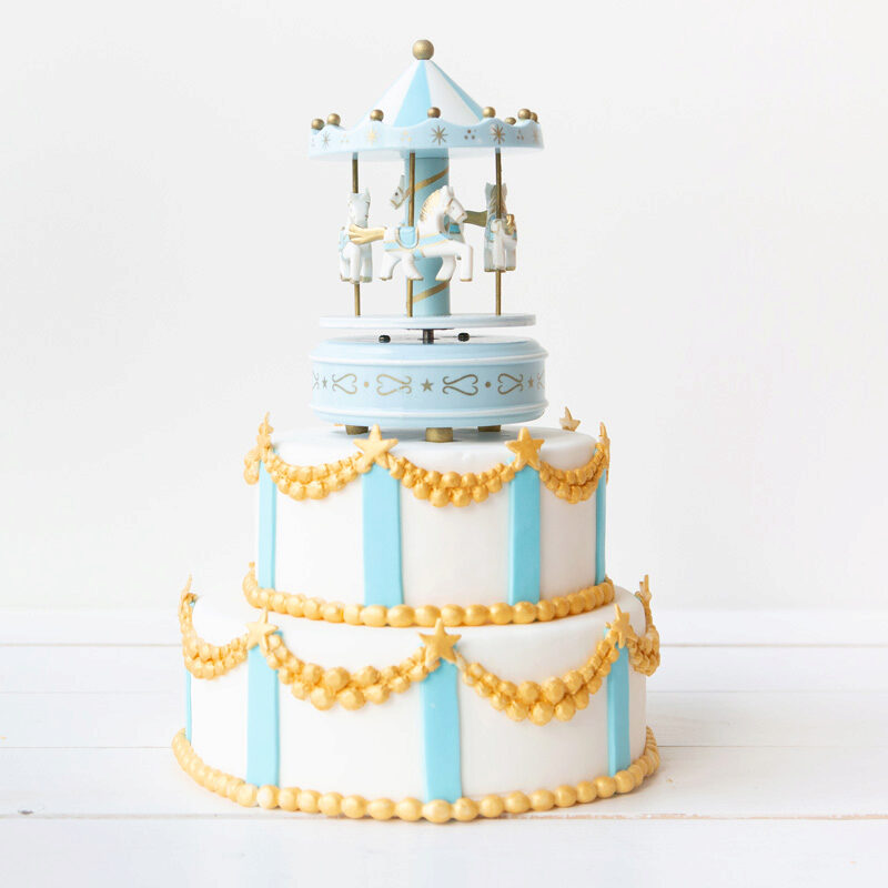 45621 KIT CARROUSEL BLAUW  STUKKEN = KIT