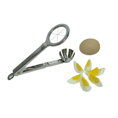 LT COUPE OEUF PINCE 6 QUARTIERS INOX