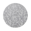 1030348 ROUND TRAY Ø 35CM SILVER FOST+ INCLUDED