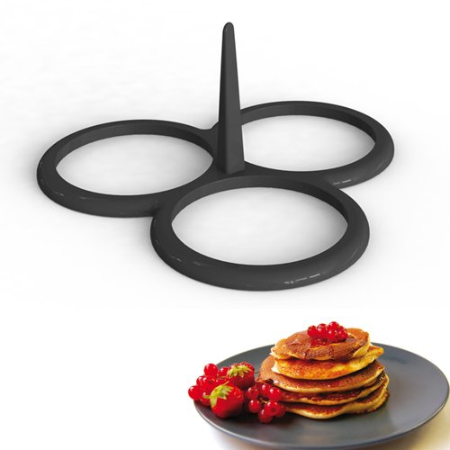 MAL'S MOULE SILICONE 22,5CM POUR 3 BLINIS & PANCAKES 10CM ***S/CDE***