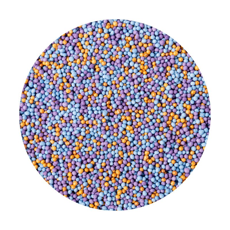*FF*1061250 NONPAREIL MIX LILA, BLEU BÉBÉ ET OR 850GR