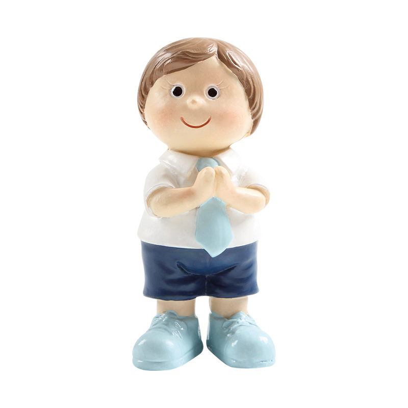 +32042 COMMUNION PETIT GARÇON 7,8CM ***S/CDE***