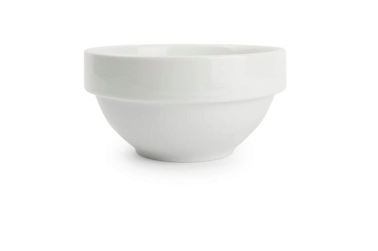 BONBISTRO BOL EMPILABLE 13,5xH6.5CM 50CL PORCELAINE BLANCHE - 703201
