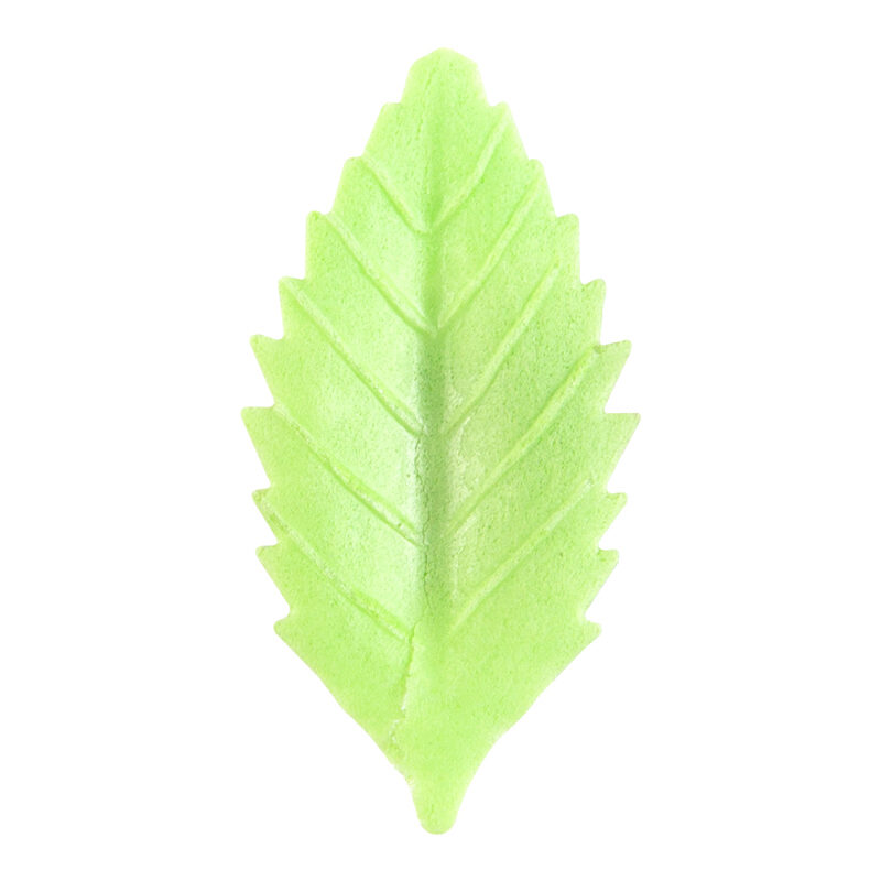 1048987 FEUILLE VERT CLAIR EN HOSTIE 4,1 X 2,1CM 1000PCES ***S/CDE***