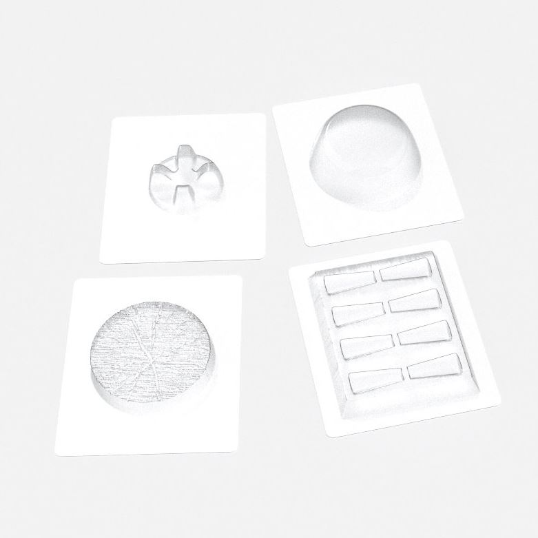 087191 PCB MOULES FONDUE POUR 8 PIÈCES 4 DESIGNS 26PCES ***S/CDE***