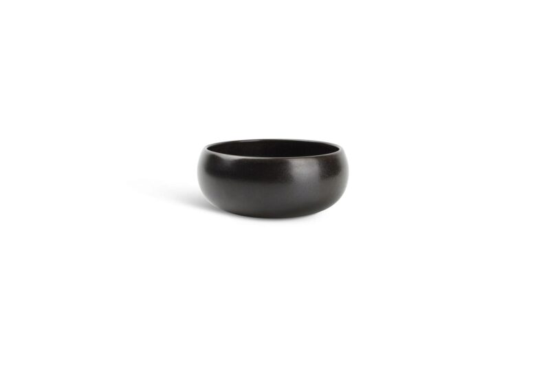 F2D BLACK CERES BOWL GLOBE 14XHT6.5CM - 604609