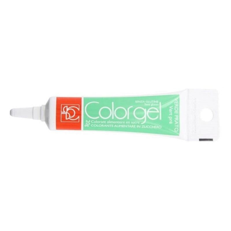 KLEURSTOF GEL GROEN 20GR =BUIS
