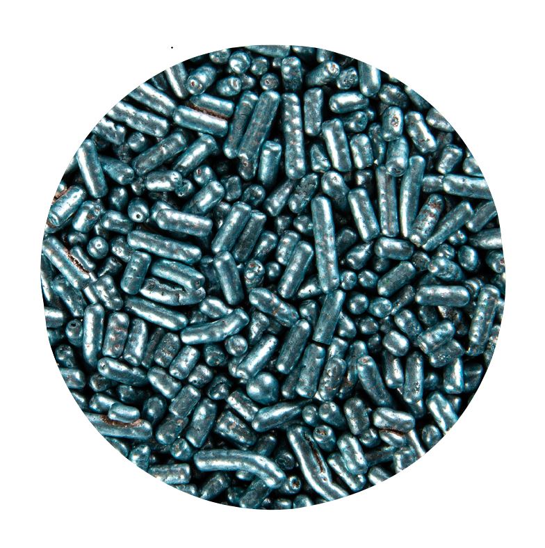 57480 SUGAR STICKS METALLIC BLAUW 500GR ***OP/ORDER***