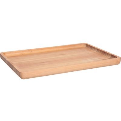 C&T PLATEAU RECT BAMBOU 21.5X15X1.6CM