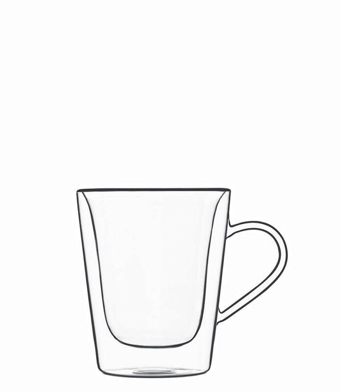 BORMIOLI SET 2 "ESPRESSO" 12CL DUBBELWANDIG