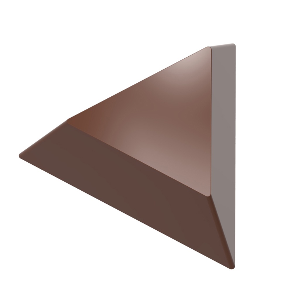 CHOCOLADEVORM MAGNEET DRIEHOEK CW1000L11135X275MM -- 3X4 -- 13GR
