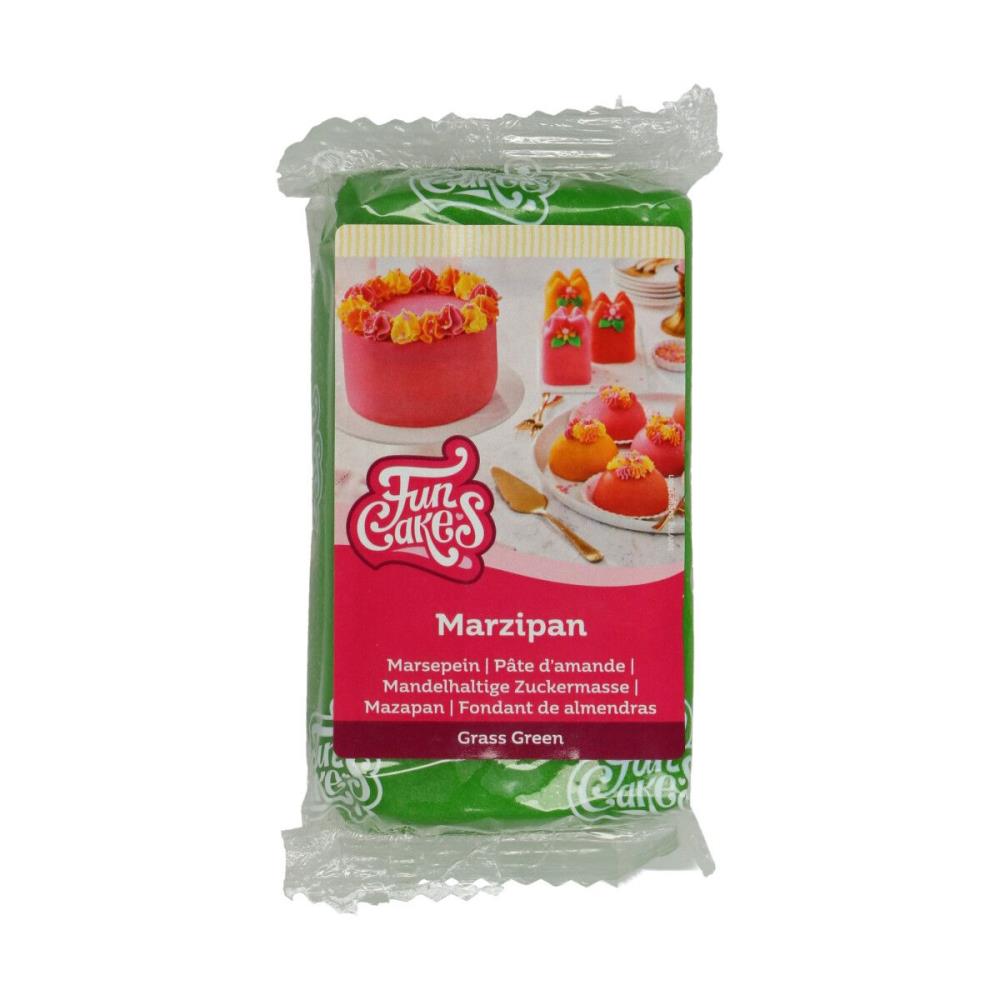 FUNCAKES MARSEPEIN AMANDELSPIJS 20% GROEN 250GR