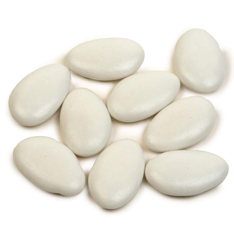 VANPARYS DRAGEE CHOCOLATE GLOSSY WHITE 1KG