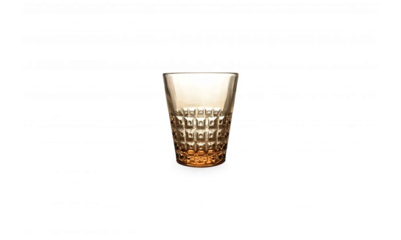 *FDS*BONBISTRO OXO VERRE 25CL AMBER