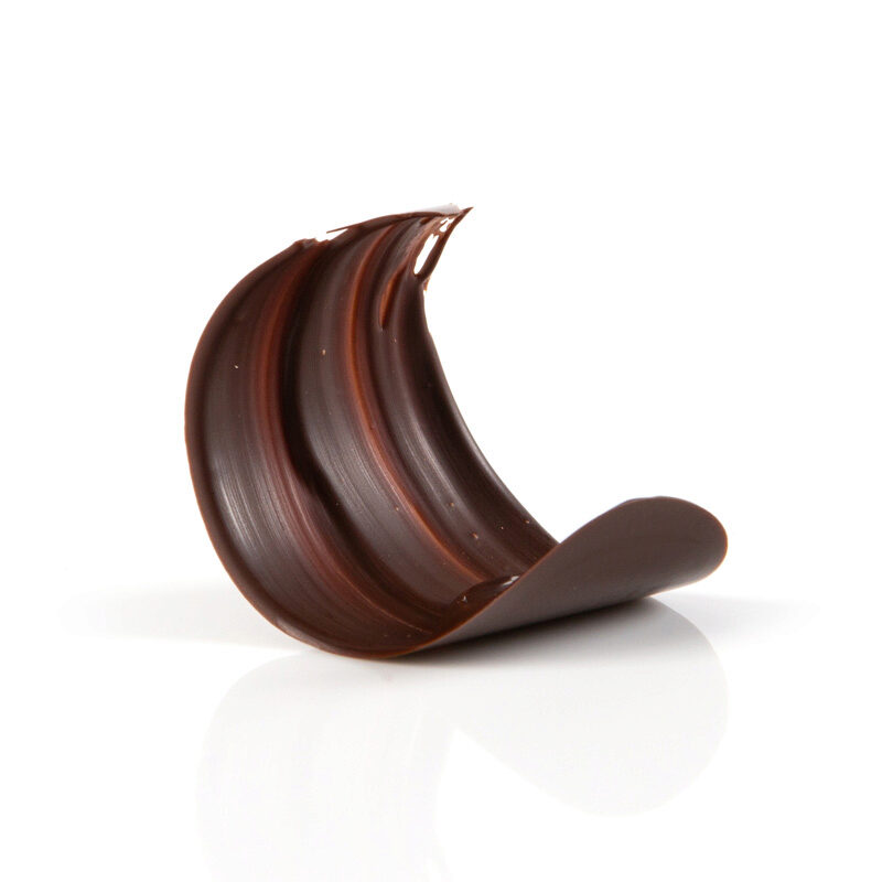 1034381 DARK CHOCOLATE WAVE BUCKLE 35MM 21 PCES***S/CD***