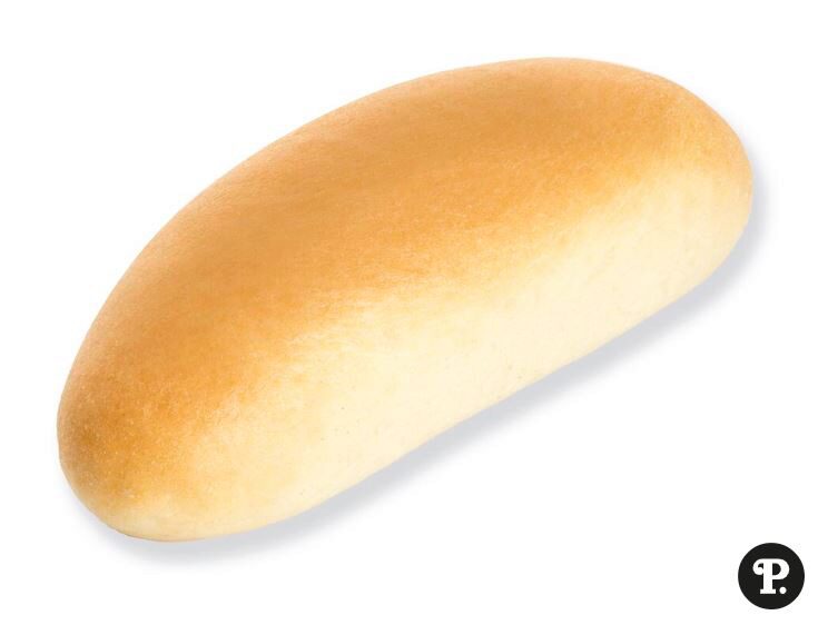 ❄️PASTRIDOR 223871 HOT DOG BREAD CLASSIC WHITE 17CM 60 X 72GR
