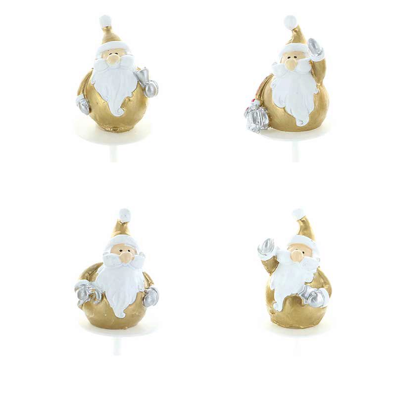 1015058 PÈRE NOËL EN OR 64PCES ***S/CDE***