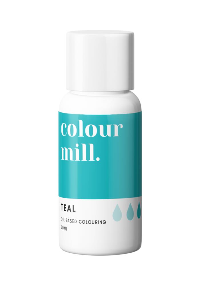 COLOUR MILL LIPPOPLOSBARE KLEURSTOF BLAUWGROEN-TURKOOIS 20ML