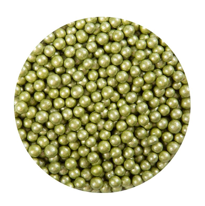 57485 GROENE PARELS 0.4CM 600GR ***OP/ORDER***