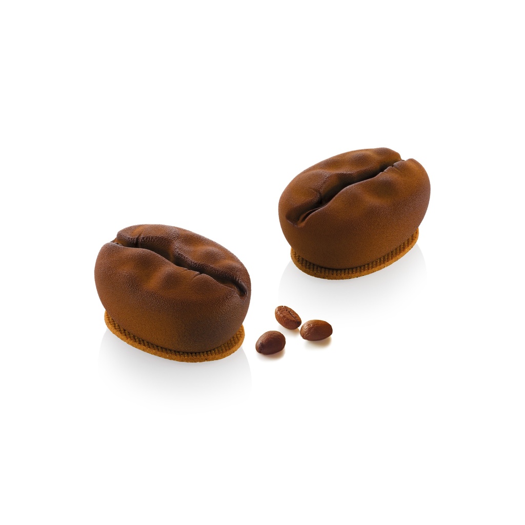 SILIKOMART - MOULE TROMPE L'OEIL - CAFFÈ 110 N°8 58 x 78MM HT 40MM + CUTTER 