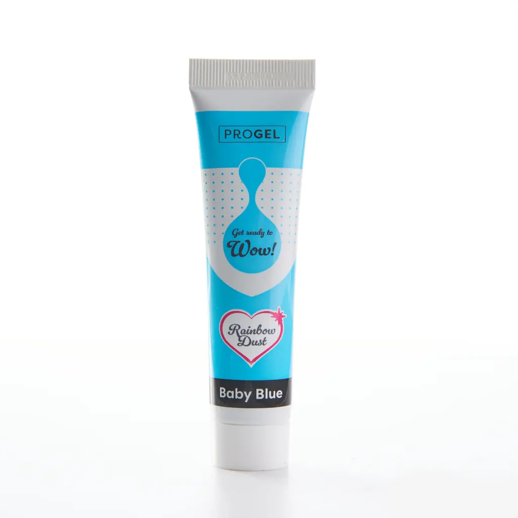 Babyblauw ProGel Geconcentreerde Voedingskleurstof 25g