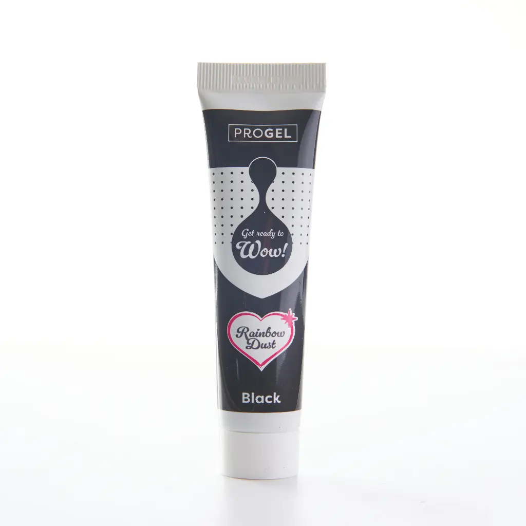 Zwarte ProGel Geconcentreerde Voedingskleurstof 25g