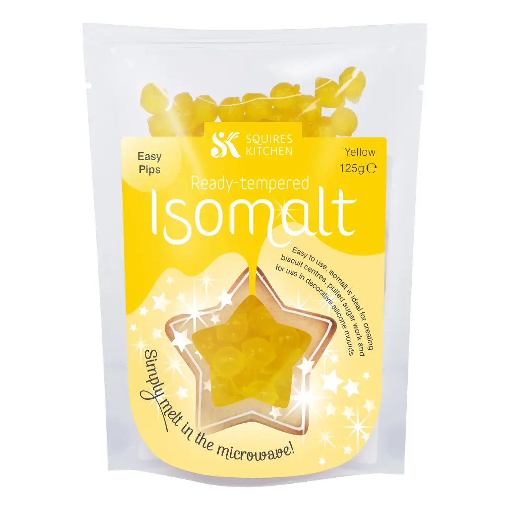 SK Ready-tempered Isomalt Yellow 125g