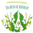 STICKER "EEN BEETJE GELUK" DIAM 3.8CM 50STKS