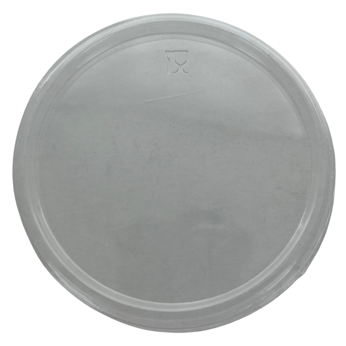 TRANSPARENT PLASTIC LID DIAM. 97MM H 9MM 1000PCS ***S/CDE***