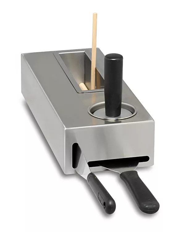 STAINLESS STEEL STORAGE KIT FOR CREPE MAKER 490 x 150MM H 90MM