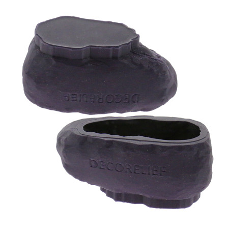 MOULE SILICONE TROMPE L'OEIL - DATE - 9.3 x 6.4CM HT 4.5CM 125ML