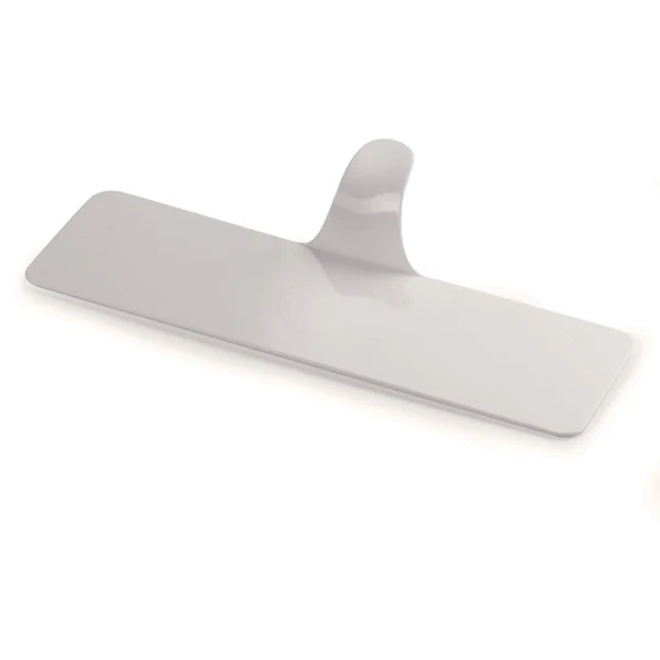 WHITE RECTANGULAR TRAY FOR INDIVIDUAL PORTION 90 x 38MM REUSABLE 350PCS