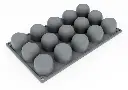 PAVONI - MOULE TROMPE L'OEIL 300 x 175MM - POMME - DIAM 45MM HT 37.5MM 46ML - 15 EMPREINTES