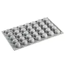PAVONI - MOULE TROMPE L'OEIL 300 x 175MM - CERISE - DIAM 26MM HT 12MM 8ML - 35 EMPREINTES