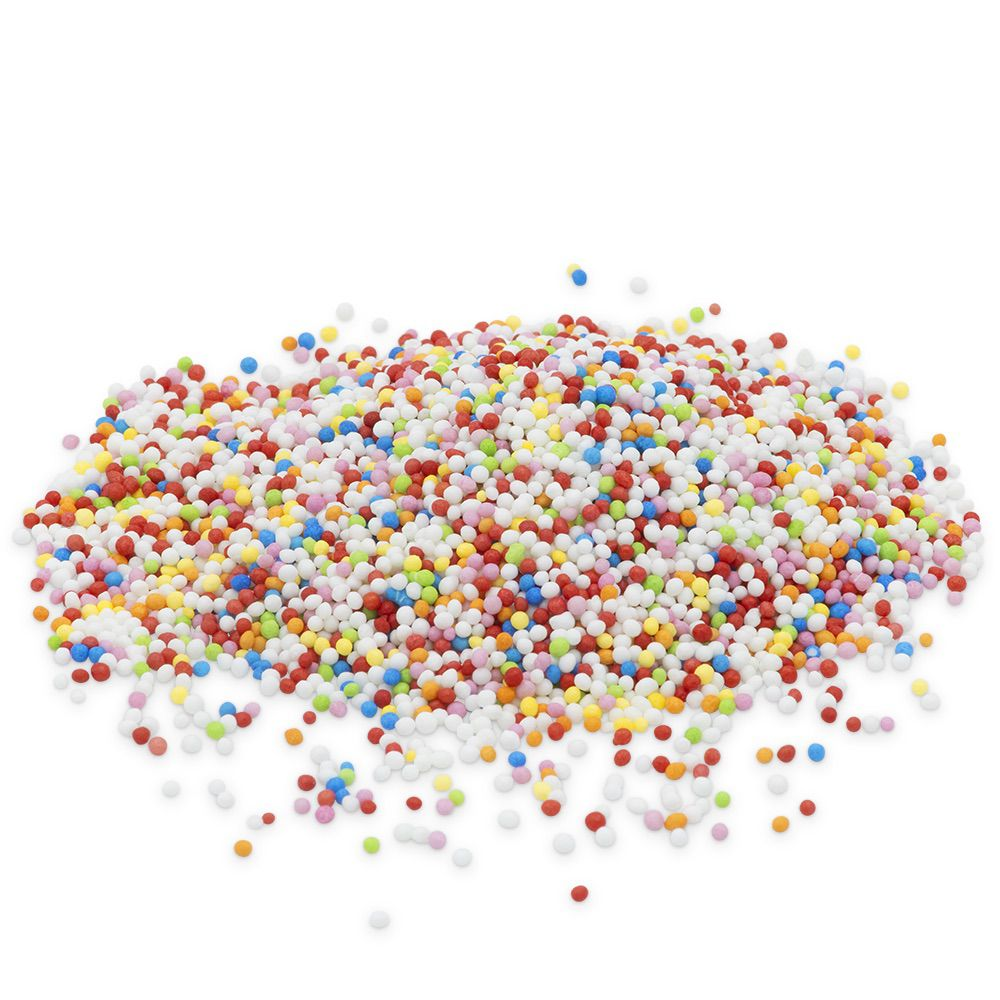 DV FOODS ASSORTED PEARL NON PAREILS 4.5KG
