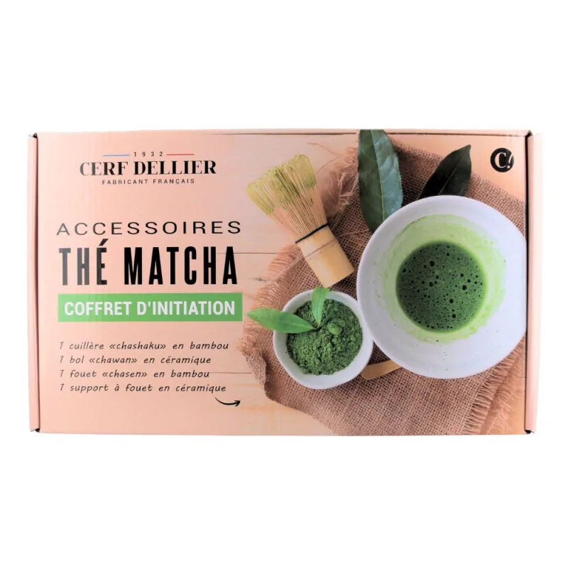 COFFRET D'INITIATION AU THE MATCHA - 4 ACCESSOIRES