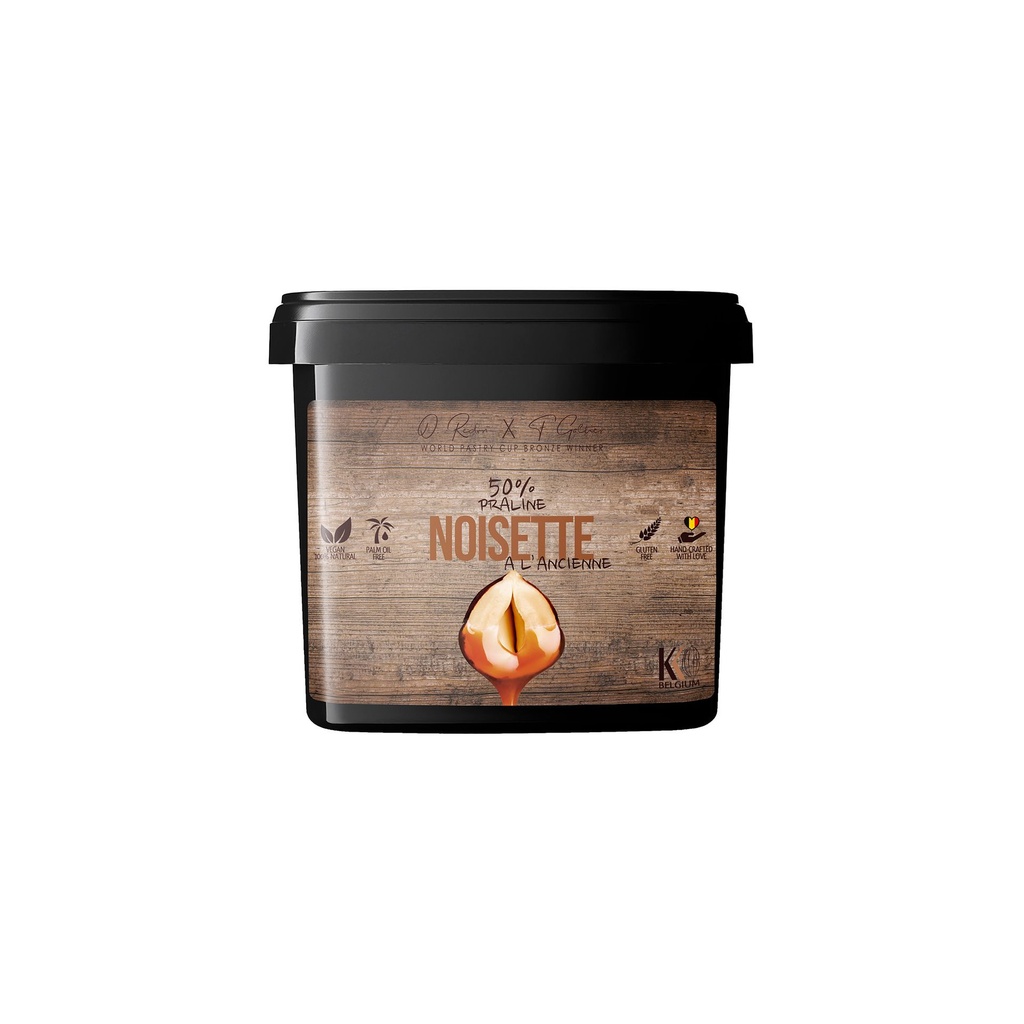 KKO HAZELNUT PRALINE 50% ARTISANAL 1KG