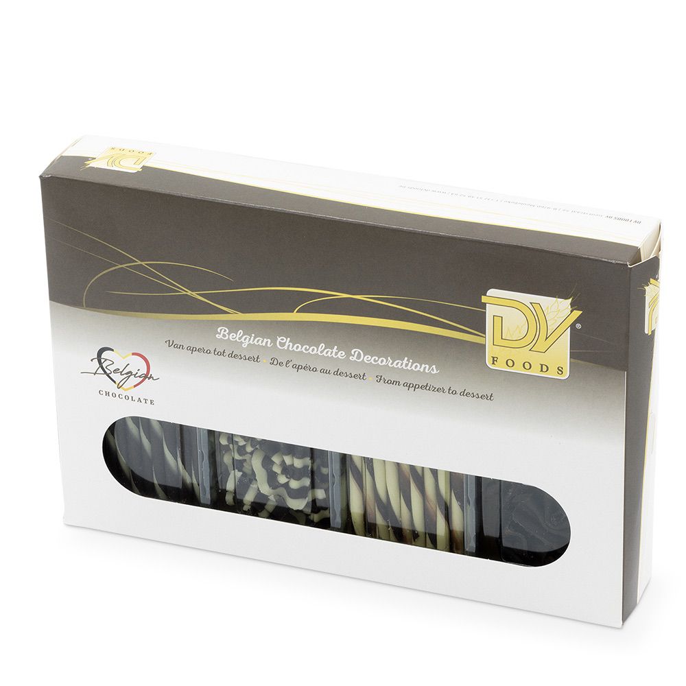 DV FOODS ASSORTIMENT 1 - CHOCOLADEDECORATIES 90STKS