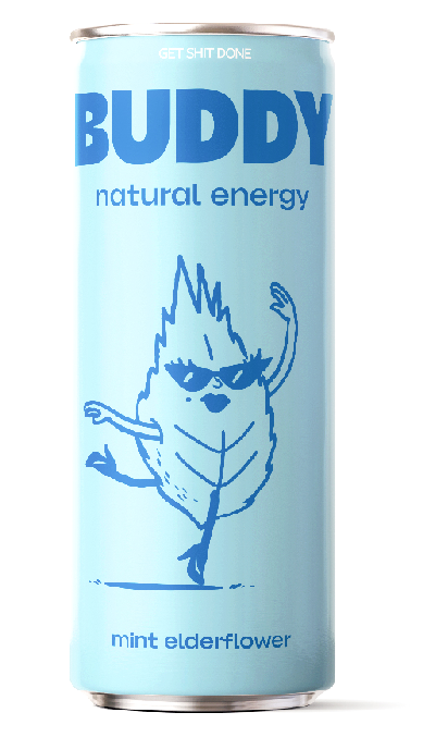 BOISSON BUDDY MENTHE - FLEUR DE SUREAU CANNETTE 12 X 250ML