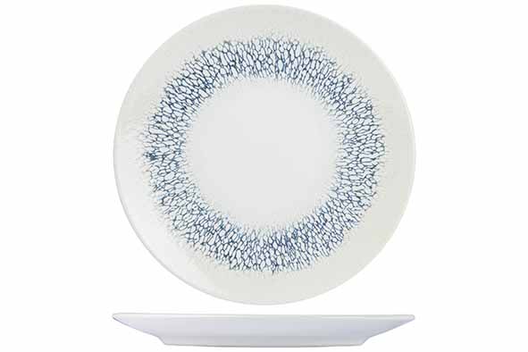 C&T  AMALFI AZURE BORD 20CM - 4930003