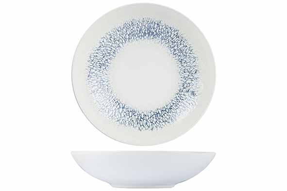 C&T  AMALFI AZURE ASSIETTE CREUSE 21CM - 4930002