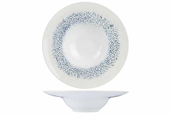 C&T  AMALFI AZURE ASSIETTE CREUSE PATES 29CM - 4930005 